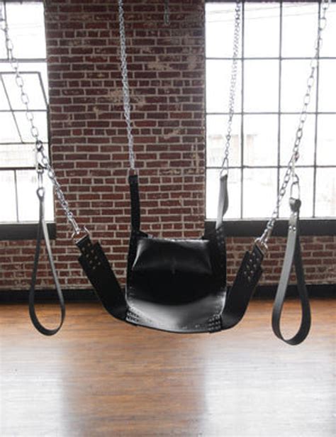Handmade 100 Real Leather Sex Swing Sling Suspension Strap Sling Swing
