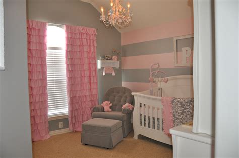 Peytons Pink And Gray Nursery Project Nursery