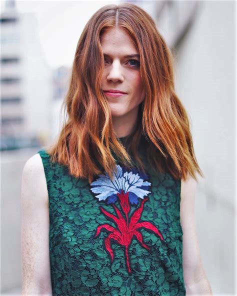 rose leslie rose leslie beautiful redhead actor model american actors summer hairstyles