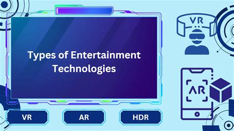 5 Trending Types Of Entertainment Technologies Tl Dev Tech