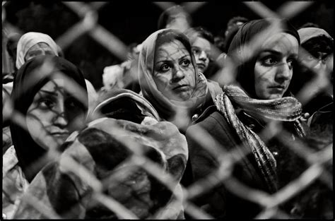 How A French Photographer Made Intimate Photos Of Female Refugees The