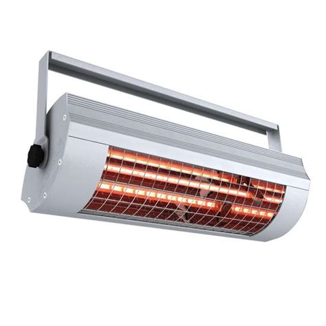 Electric patio heaters offer efficiency, portability and safety. Solamagic Radiant Patio Heater - 2kW - Silver | Heat Outdoors