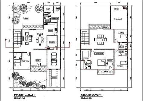 Model rumah tersebut sangat cocok untuk keluarga baru atau keluarga kecil yang masih memiliki satu anak. Desain Denah Rumah Minimalis 2 Lantai Type 60 ~ Gambar Rumah Idaman