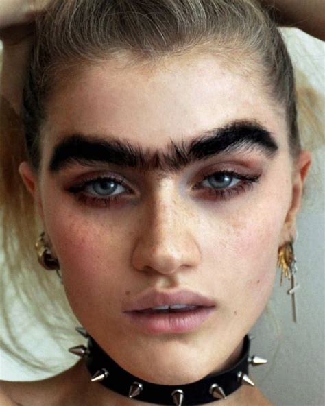 Unibrow Movement Is The Latest Instagram Beauty Trend 20 Pics
