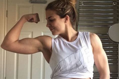 Gemma Atkinson Flexes Her Impressive Muscles In New Selfie As She