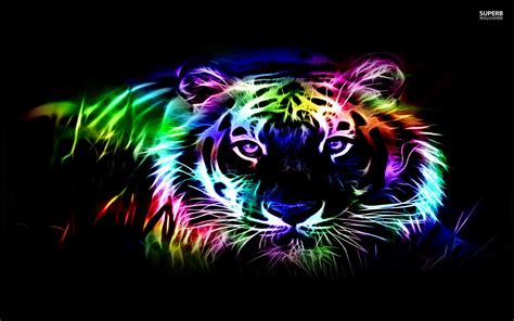 Don't you think that everything is better with technology? Neon Animal Wallpapers (58+ images)