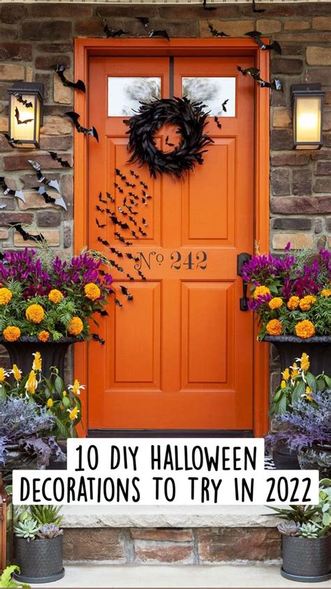 10 Diy Halloween Decorations To Try In 2022 Diy Halloween Door
