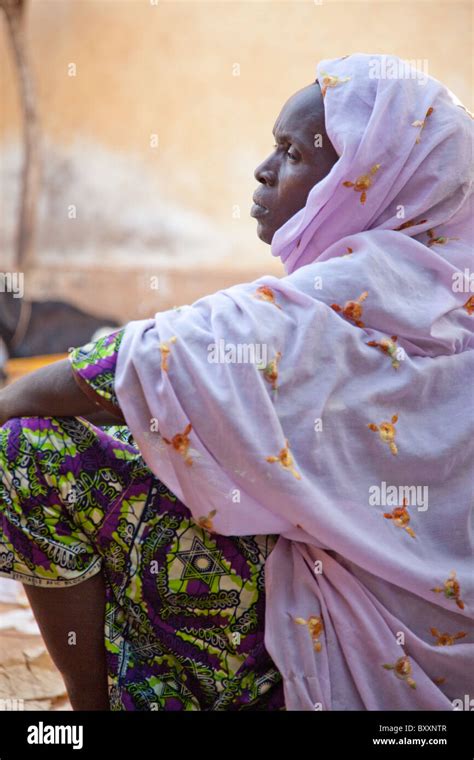 A Woman Attends A Fulani Bantule In The Town Of Djibo In Northern