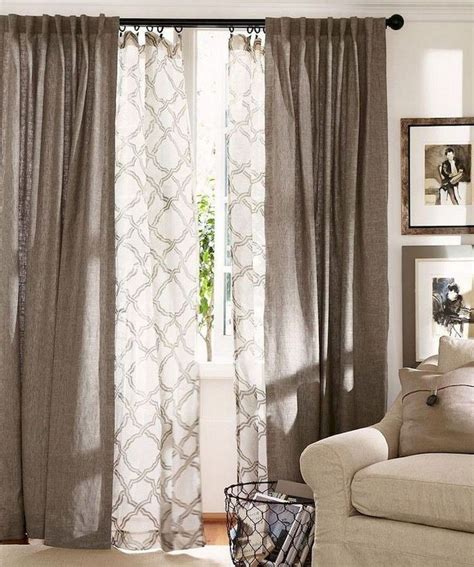 80 Lovely Curtains For Living Room Window Decor Ideas