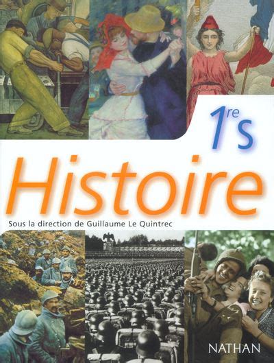 Histoire 1re S Le Quintrec 2003 Broché Collectif Achat Livre Fnac
