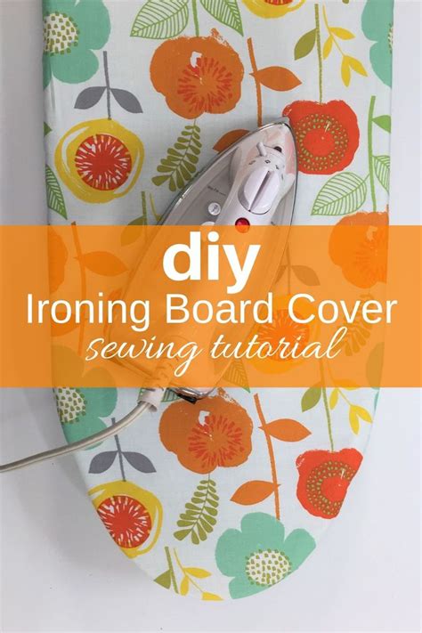 I don't need pockets or anything special attached to it. DIY Ironing Board Cover: Sewing Tutorial | Diy ironing board covers, Diy ironing board, Sewing ...