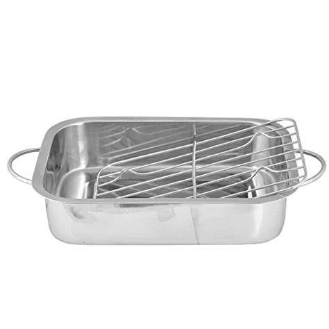 Check spelling or type a new query. Super Heavy Stainless Steel Baking Tray with Grill Deep ...