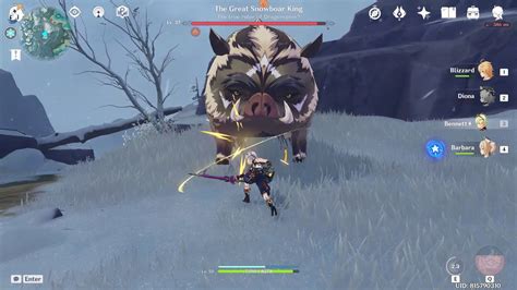 Boar King Two Secret Achievements In Dragonspine | Genshin Impact - YouTube