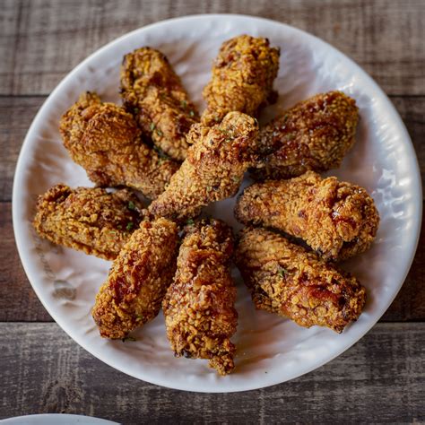 This korean fried chicken is crispier than most american versions as it is fried twice. American Test Kitchen Korean Fried Chicken Wings - Korean ...