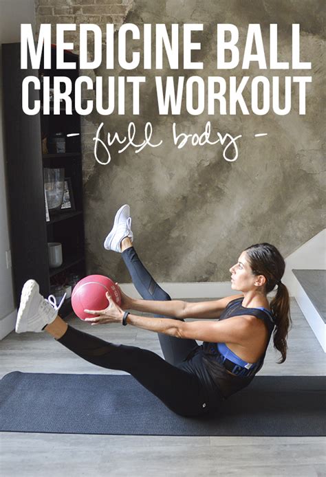 10 Or 20 Minute Med Ball Full Body Circuit Workout Pumps And Iron