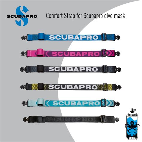 Scubapro Comfort Strap Mask Strap For Scuba Diving Mask Diving Mask Strap Shopee Malaysia
