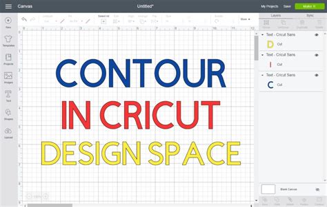How To Contour In Cricut Design Space And Why Isnt Working Daydream
