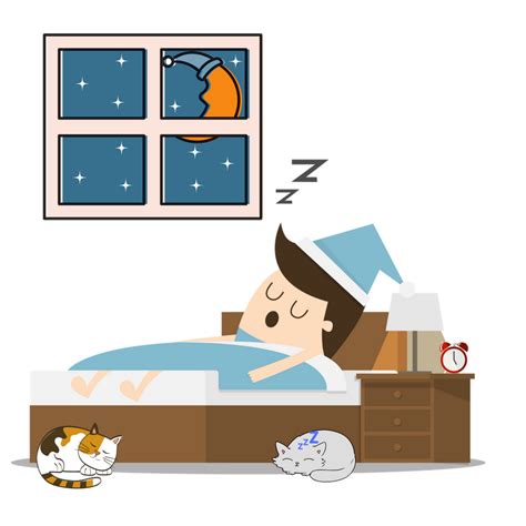 Bedtime Clipart Healthy Sleeping Bedtime Healthy Sleeping Transparent