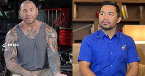 Dave Bautista Reveals Why He Covered Manny Pacquiao Tattoo Gma News