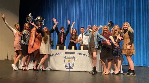 With Honors Carbon High National Honor Society Induction Ceremony
