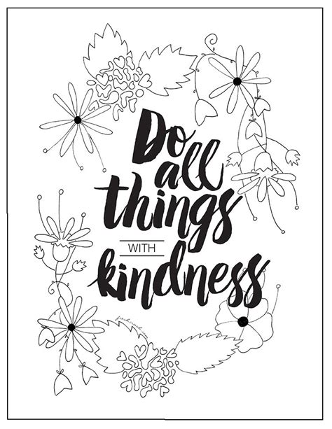 Print cute coloring pages for free and color our cute coloring! 10+ FREE Typographic Coloring Pages | Dawn Nicole