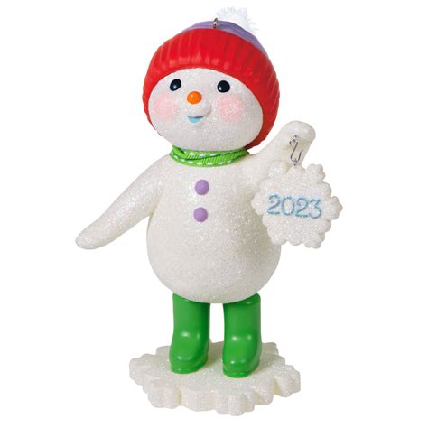 2023 Sweet Snowman Qgo2777 Hallmark Ornaments Com