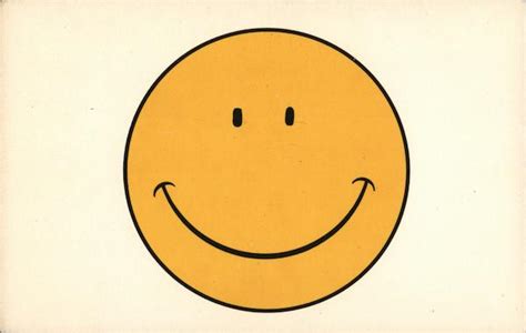 Smiley Face Pop Art Postcard