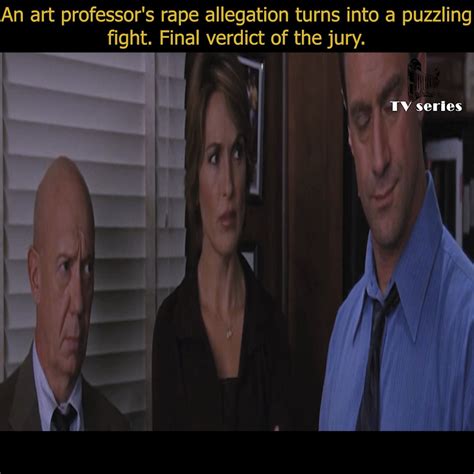 An art professor's rape allegation turns into a puzzling fight. Final