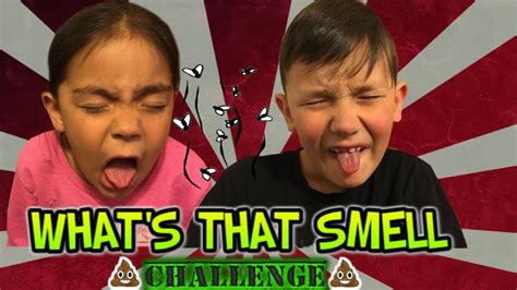 Eww Whats That Smell Challenge Youtube