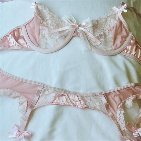 Piece Lingerie Set More Of A Baby Pink In Real Depop