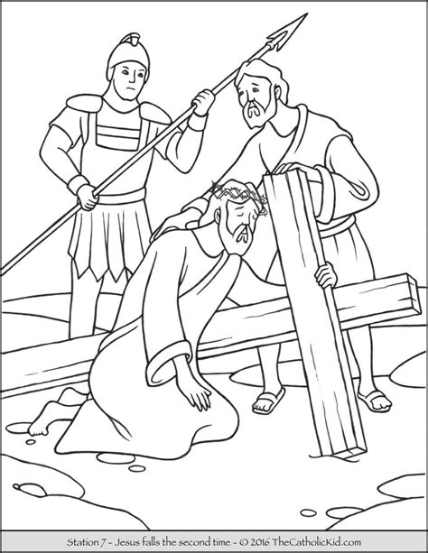 Adapted for children by catherine odell. 17 Best images about Stations of the Cross Coloring Pages ...