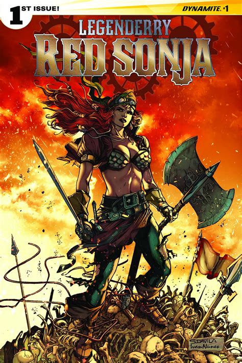 Legenderry Red Sonja 1 10 Copy Davila Cover Fresh Comics