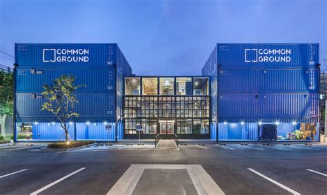 Common Ground Worlds Largest Shipping Container Shopping Mall Pops Up