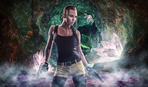 Lara Croft Crystal Cave, HD Games, 4k Wallpapers, Images, Backgrounds ...
