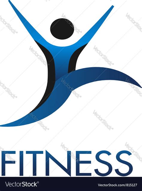 Fitness Guy Logo Royalty Free Vector Image Vectorstock