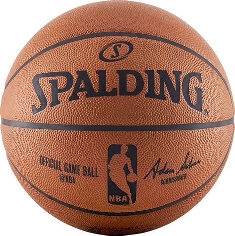 Buy Spalding Nba Official Game Ball Orange Official Nba Size And
