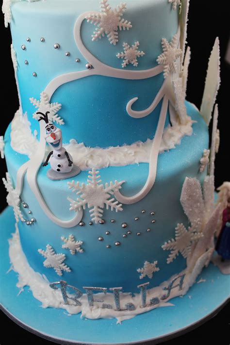 + 4 4 more images. Frozen Birthday Cake - Sweet Passion Cakery