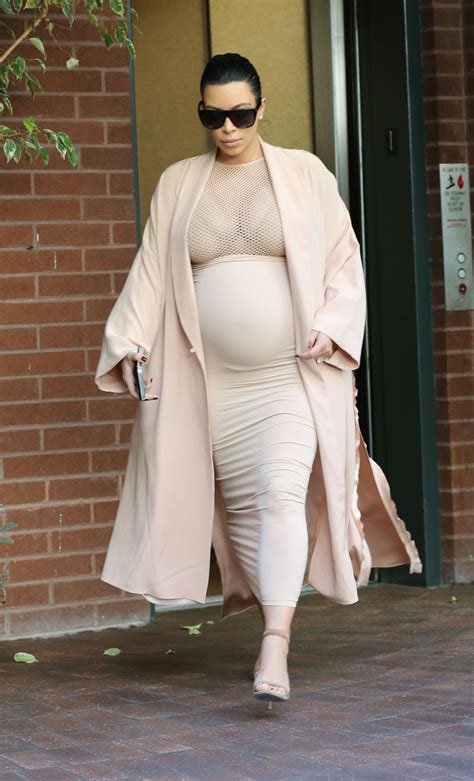 Pregnant Kim Kardashian Out In Beverly Hills 09 27 2015 Hawtcelebs
