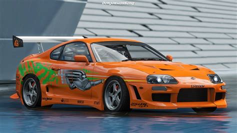 Toyota Supra Paul Walker Fast And Furious Livery Sgc Livery My Xxx