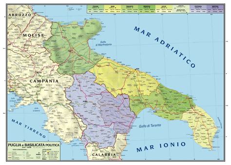 Cartina Puglia Cartina Puglia Google Maps Tomveelers Clicca Sulla Cartina Per Passare Alle