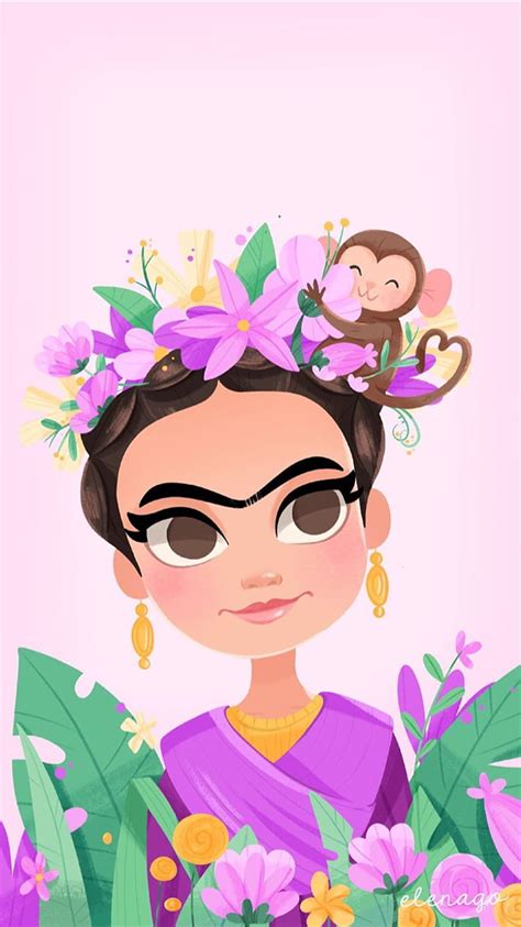Frida Kahlo Cartoon Wallpapers Top Free Frida Kahlo My Xxx Hot Girl