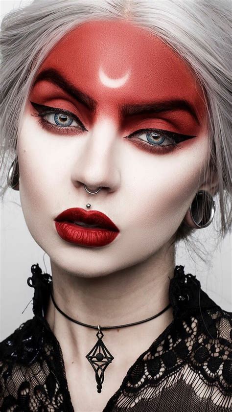 Dark Fairy Makeup Demon Makeup Witch Makeup Gothic Makeup Dark Makeup Cool Halloween Makeup