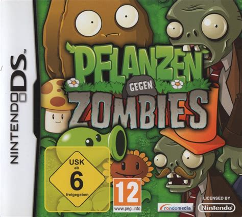 Plants Vs Zombies Cover Or Packaging Material Mobygames