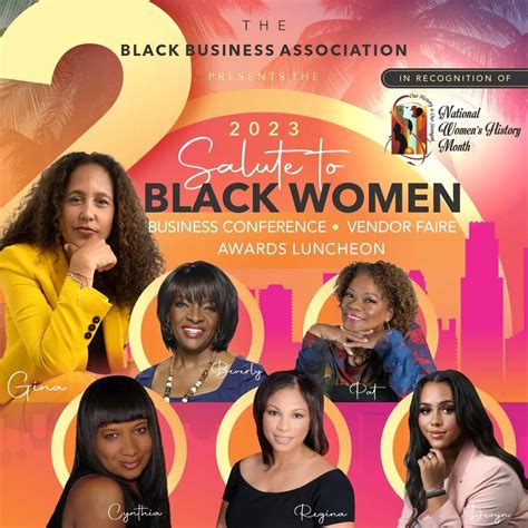 Salute To Black Women Business Conference Black Cultural Events