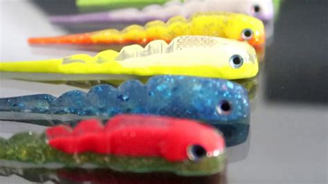 Making Soft Plastic Lures The Best Open Pour Mold Method Как се