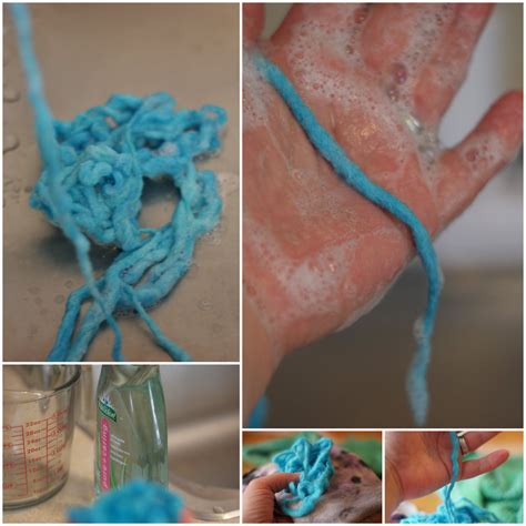 He has pulled back his short dreadlocks and wears a beanie on top of it. Alexis Yael: How to make felted yarn dreadlocks for your ...