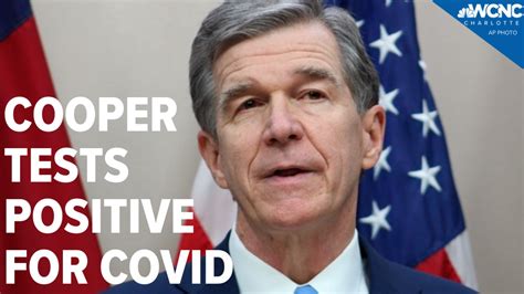 Nc Gov Roy Cooper Tests Positive For Covid