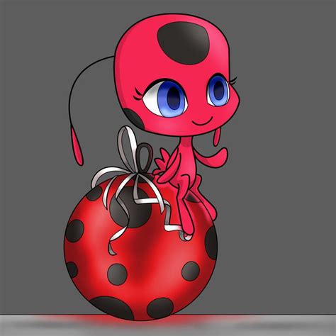 Tikki The Ladybug Kwami By Eriarte With Images Ladybug Rocks