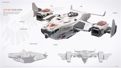 Artstation Dropship Pavel Postovoit Space Ship Concept Art Robot