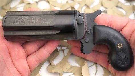 Leinad Cobray Pepperbox 5 Shot Derringer 410 45lc Overview Texas Gun